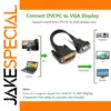 Active DVI-D to VGA Adapter for Monitors