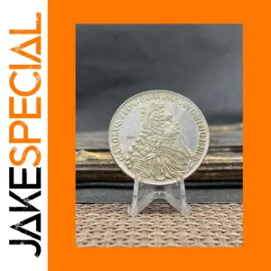Austrian Thaler Replica Coin with Intricate Detailing