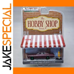 Vintage Green Light 1:64 Dodge Coronet Model