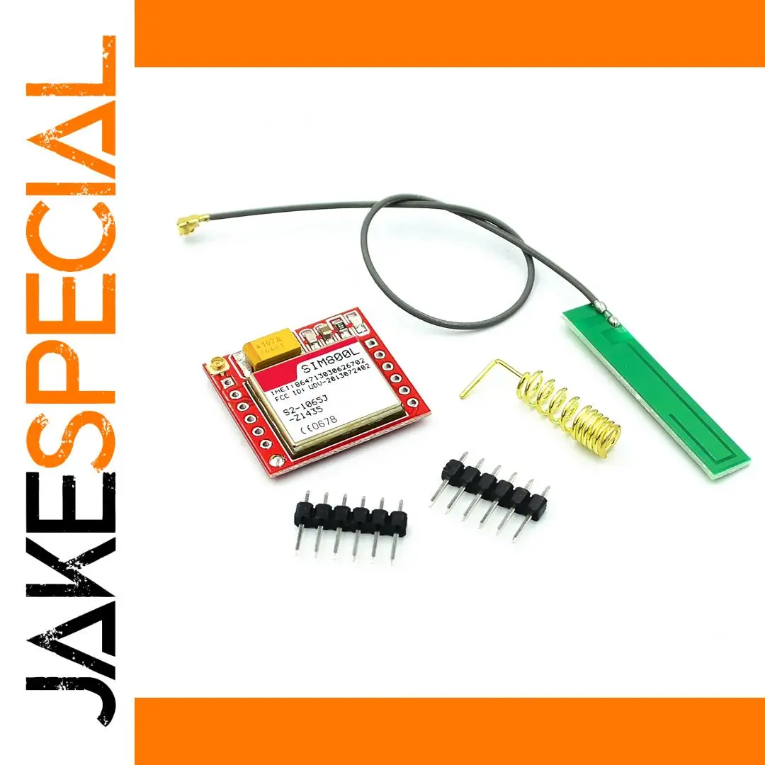 Compact SIM800L GPRS GSM Module with Antenna 1 Compact SIM800L GPRS GSM Module with Antenna