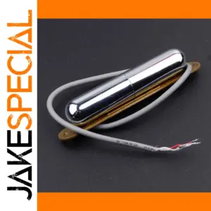 Chrome-Plated Single Coil Guitar Pickup
