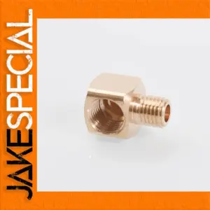 Brass 90-Degree Plumbing Elbow Fitting