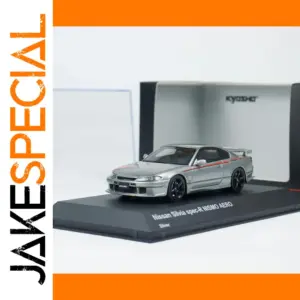 Silver Nissan S15 Spec R 1:43 Resin Model