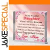 Heartfelt Acrylic Plaque for Daughter from Mom