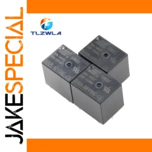 Set of 5 DC Power Relays 5V/12V/24V 20A