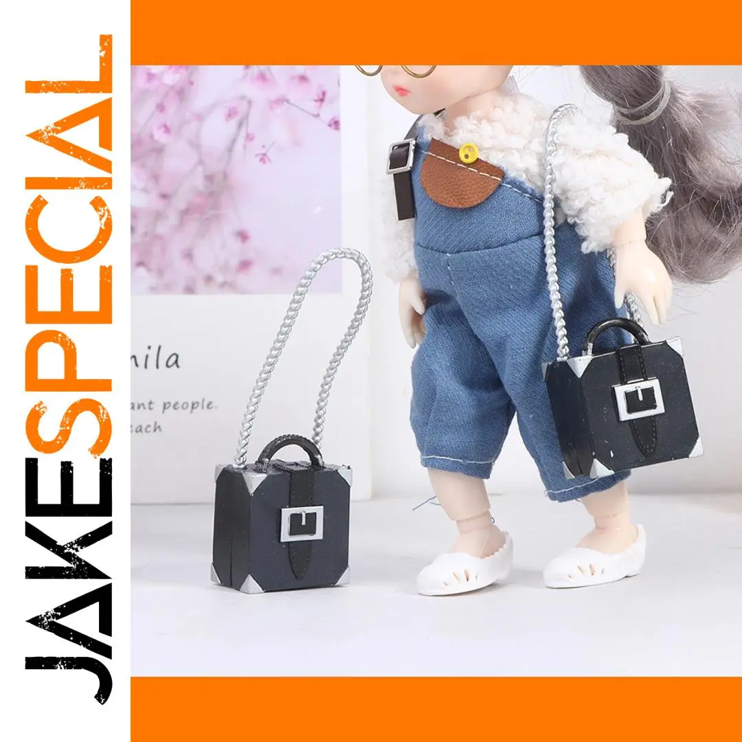 Mini Doll Shoulder Bag for 1/12 Scale Dolls 1 Mini Doll Shoulder Bag for 1/12 Scale Dolls