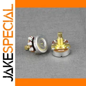 Gold Guitar Potentiometers Set for Electric Guitars