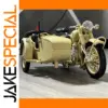 Vintage Military Motorcycle Model 1:10 Diecast