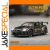 Black Nissan Skyline GTR R34 R35 Diecast Model
