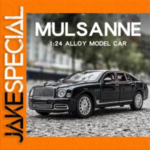 Black Bentley Mulsanne GT 1/24 Scale Model