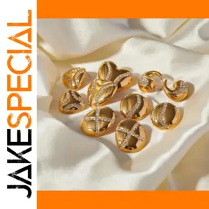 Geometric Stainless Steel Earrings for Women