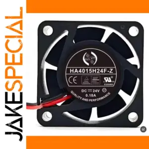 40x40x15 mm 24V Cooling Fan with 7 Blades