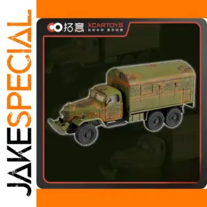 Vintage Military Aged Camouflage Toy Truck