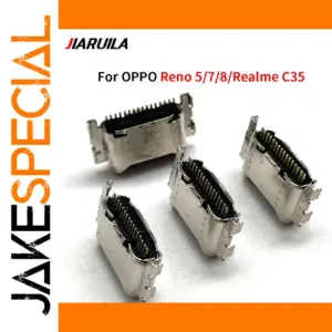 Micro USB Connectors for Oppo Reno 5, 7, 8 (Set of 20)