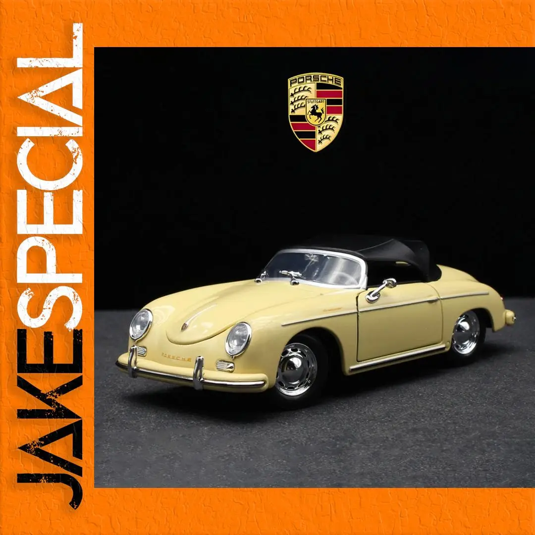 Porsche 356A Speedster Diecast Model 1:24 Scale 1 Porsche 356A Speedster Diecast Model 1:24 Scale