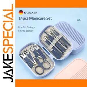 Elegant Stainless Steel Manicure & Pedicure Set