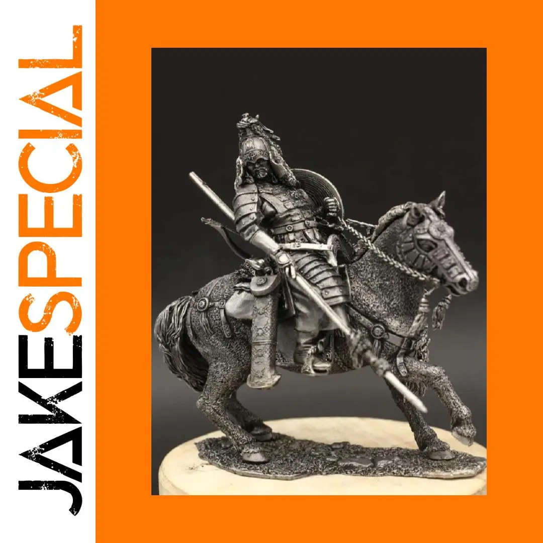 Mongolian Imperial Cavalry Figurine 14cm 1 Mongolian Imperial Cavalry Figurine 14cm