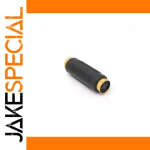 Golden-Plated Female-to-Female S-Video Adapter