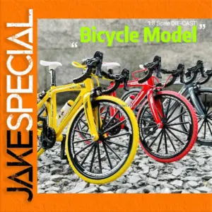 1:8 Scale Diecast Vintage Bicycle Model