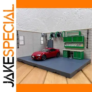 Miniature Automotive Repair Shop Scene 1:43 Scale