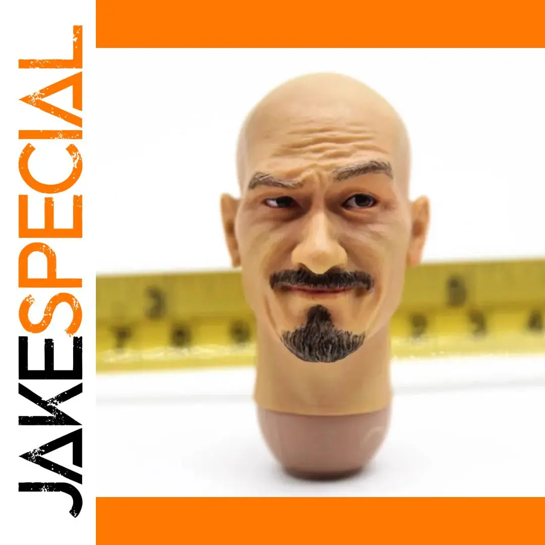 Asian Male Head Sculpt for 12-Inch Figures 1 Asian Male Head Sculpt for 12-Inch Figures