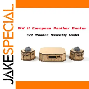 WWII Panther Bunker Model Kit 1/72 Scale