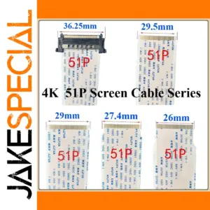 HDTV LVDS Ribbon Cable 51P for Displays