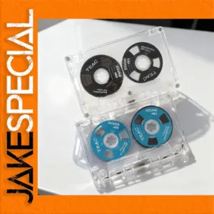 German-Made 50-Minute Audio Cassette Tape