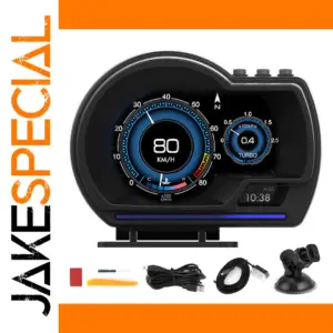 Digital Vehicle Head-Up Display with OBD2 & GPS