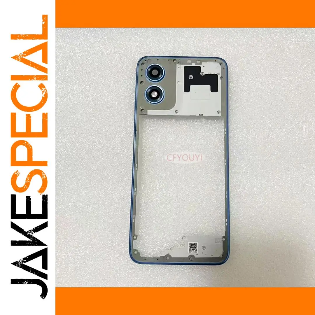 Blue Middle Frame for Moto G Play 2024 1 Blue Middle Frame for Moto G Play 2024