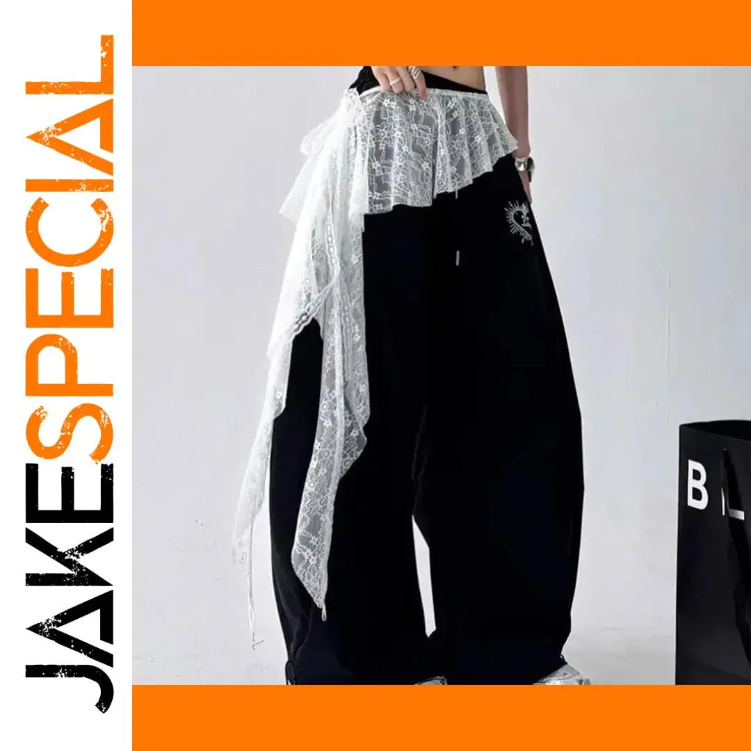 White Embroidered Lace Mini Skirt for Women 1 White Embroidered Lace Mini Skirt for Women