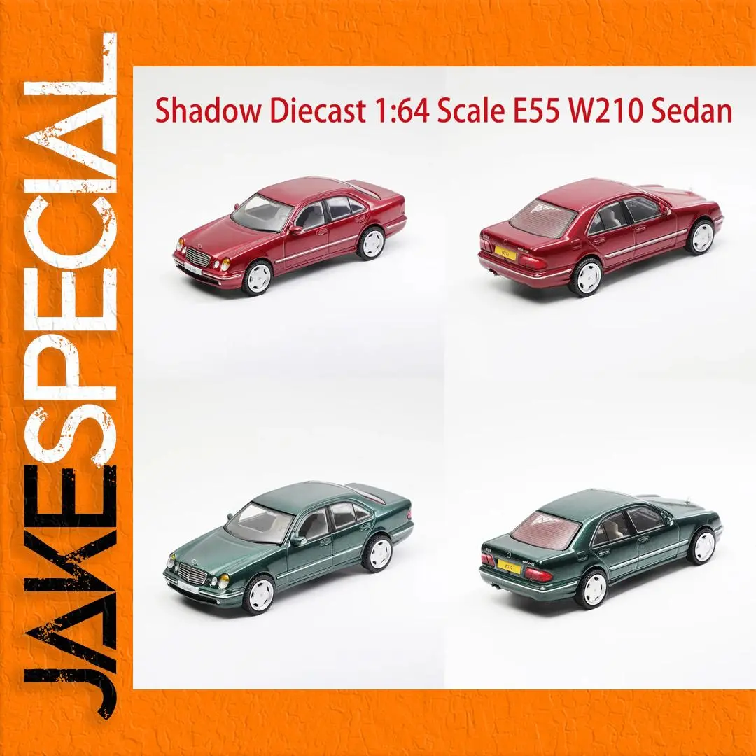 Mercedes-Benz E55 W210 1/64 Scale Diecast Model 1 Mercedes-Benz E55 W210 1/64 Scale Diecast Model