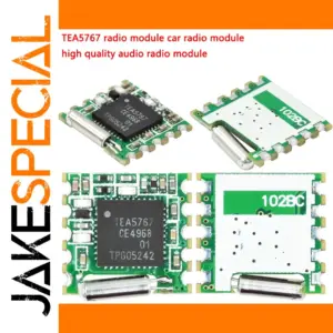 Compact Green FM Radio Module TEA5767 76-108MHz