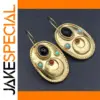 Vintage Ethnic Zinc Alloy Dangle Earrings