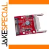 Red CF Card to SATA Adapter for PCs