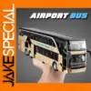 Gold Double-Decker Bus Model 1:30 Scale