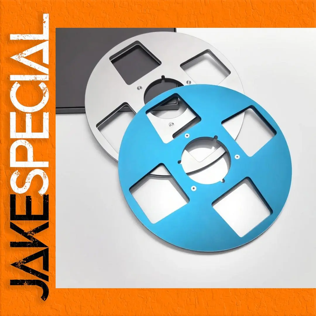 10-Inch Aluminum Reel for Reel-to-Reel Tape 1 10-Inch Aluminum Reel for Reel-to-Reel Tape