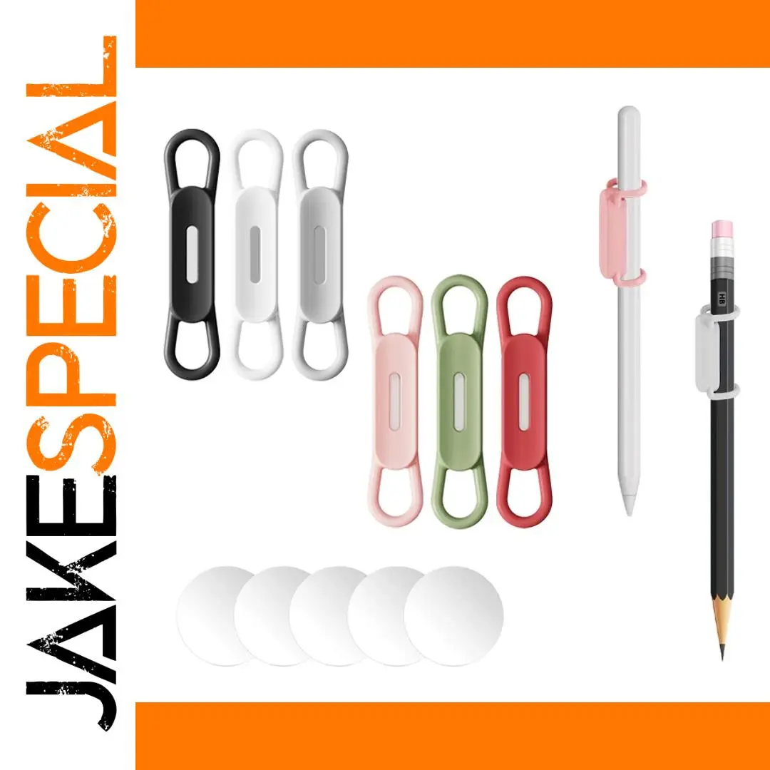 Magnetic Silicone Pen Holders Set of 6 1 Magnetic Silicone Pen Holders Set of 6