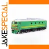 Vivid Green Soviet Diesel Locomotive Model