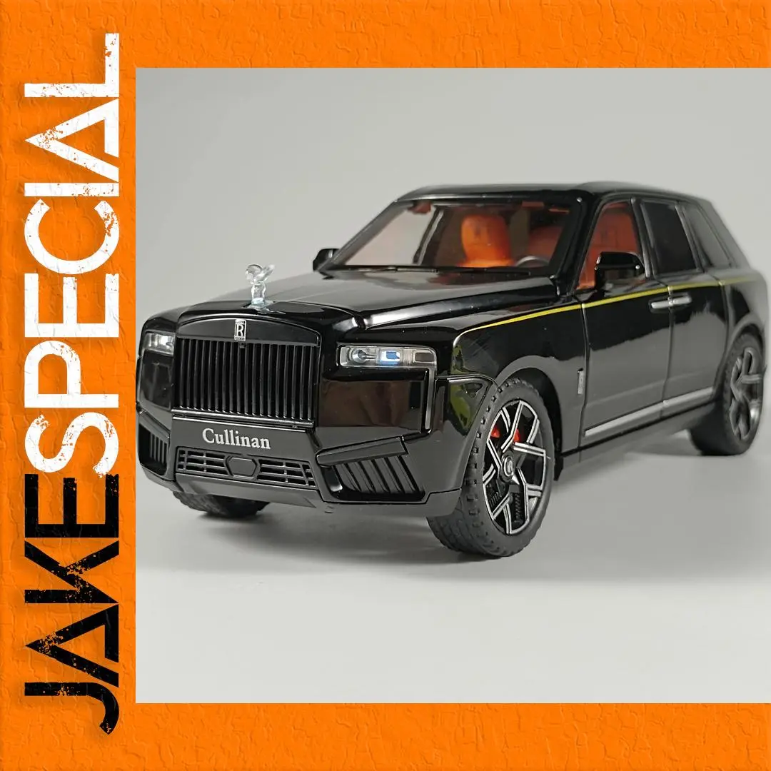 Black 1:24 Rolls Royce Cullinan Diecast Model 1 Black 1:24 Rolls Royce Cullinan Diecast Model