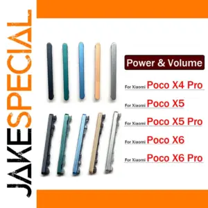 Vibrant Replacement Side Buttons for Xiaomi Poco X-Series