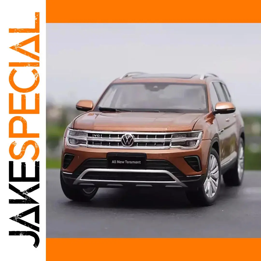 VW New Teramont 1:18 Alloy Model in Metallic Brown 1 VW New Teramont 1:18 Alloy Model in Metallic Brown