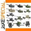WWII Military Cannon and Anti-Aircraft Gun Model