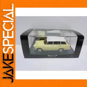 Vintage-Style 1:43 Scale Station Wagon Model