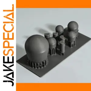 3D Naval Radar Model for Destroyers