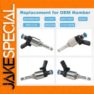 Set of 4 Audi VW Fuel Injectors for Models