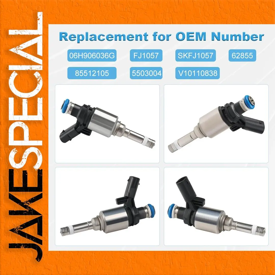 Set of 4 Audi VW Fuel Injectors for Models 1 Set of 4 Audi VW Fuel Injectors for Models