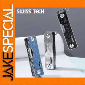 Swiss Tech 9-in-1 Multi-Tool with 3CR13MOV Steel