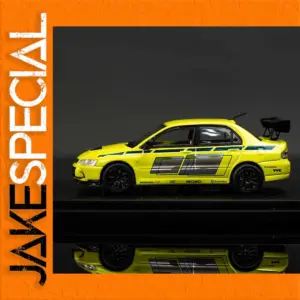Vibrant Yellow Skoda Rapid Diecast Model