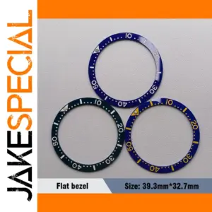 Flat Ceramic Bezel Insert for Diver Watches